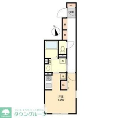 LUORE城西の物件間取画像